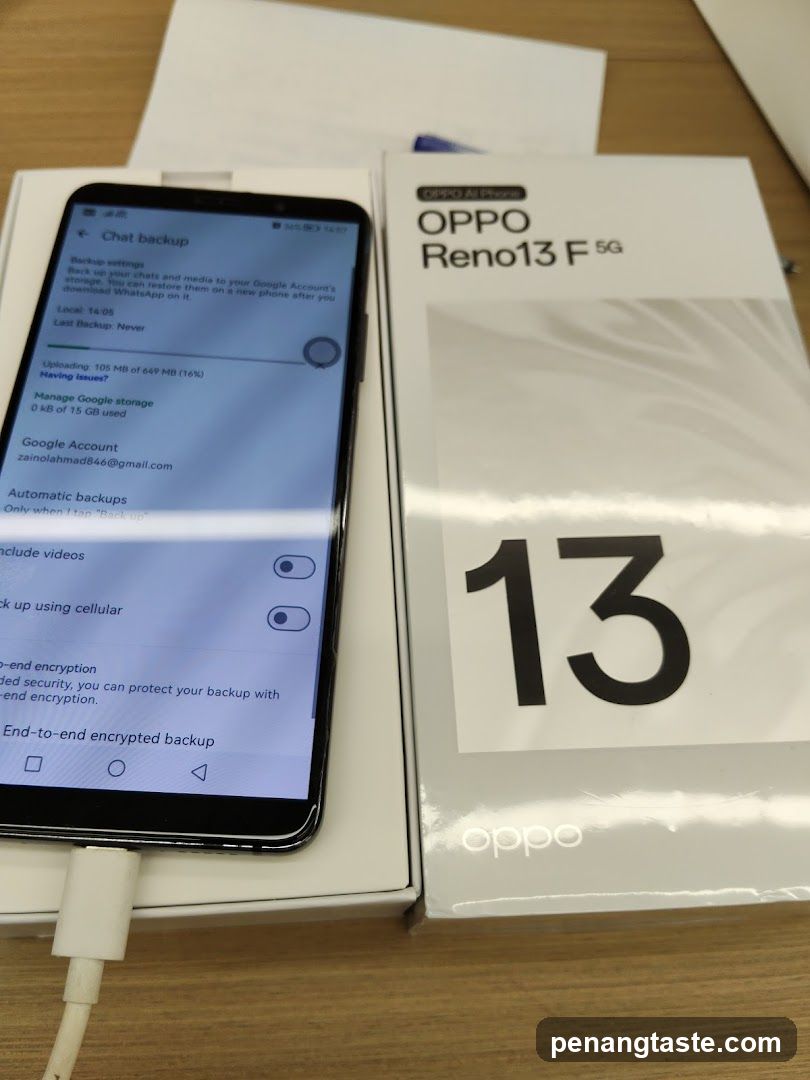 OPPO Reno13 F 5G Unboxing