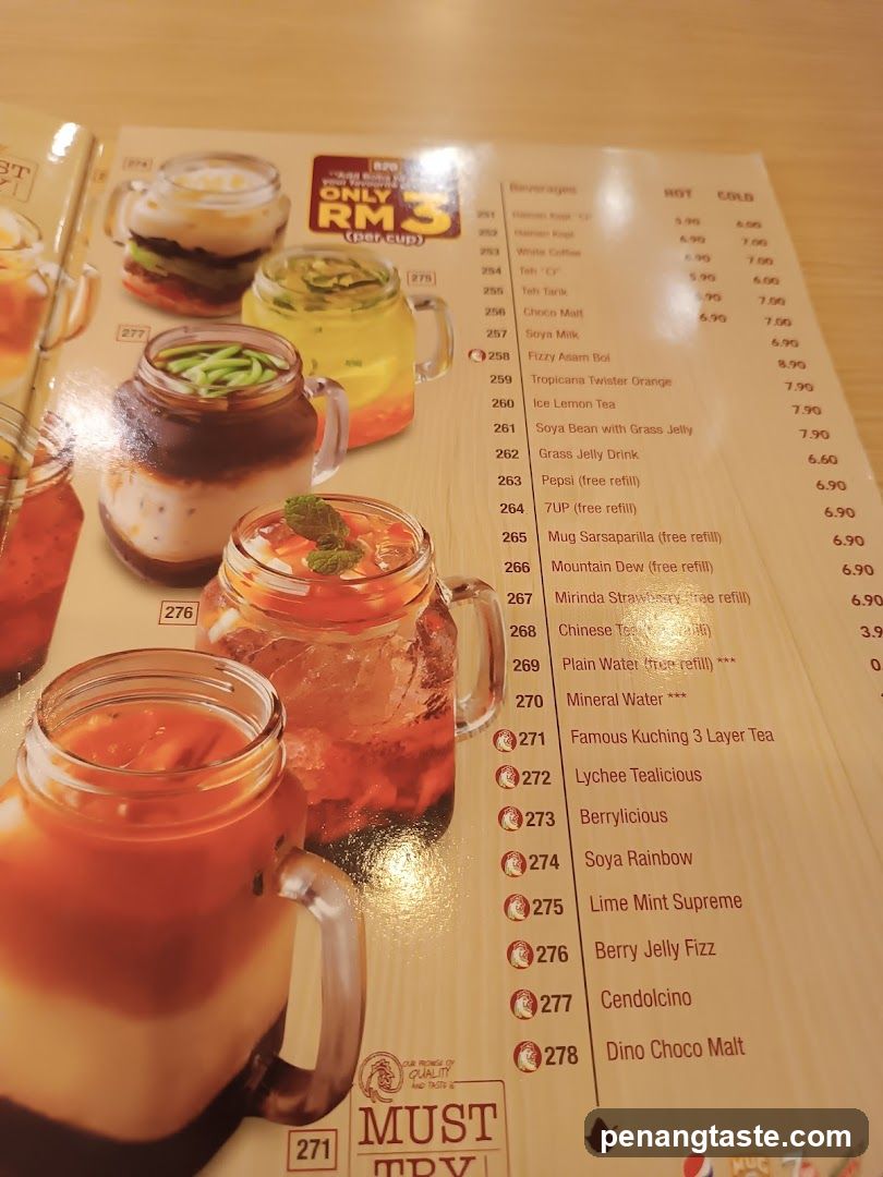 Beverage Menu