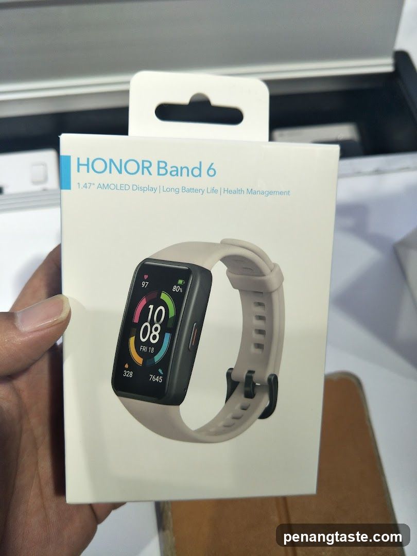HONOR Band 6 Product Packaging
