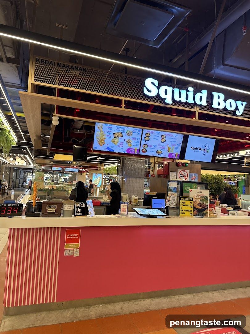 Squid Boy Food Stall
