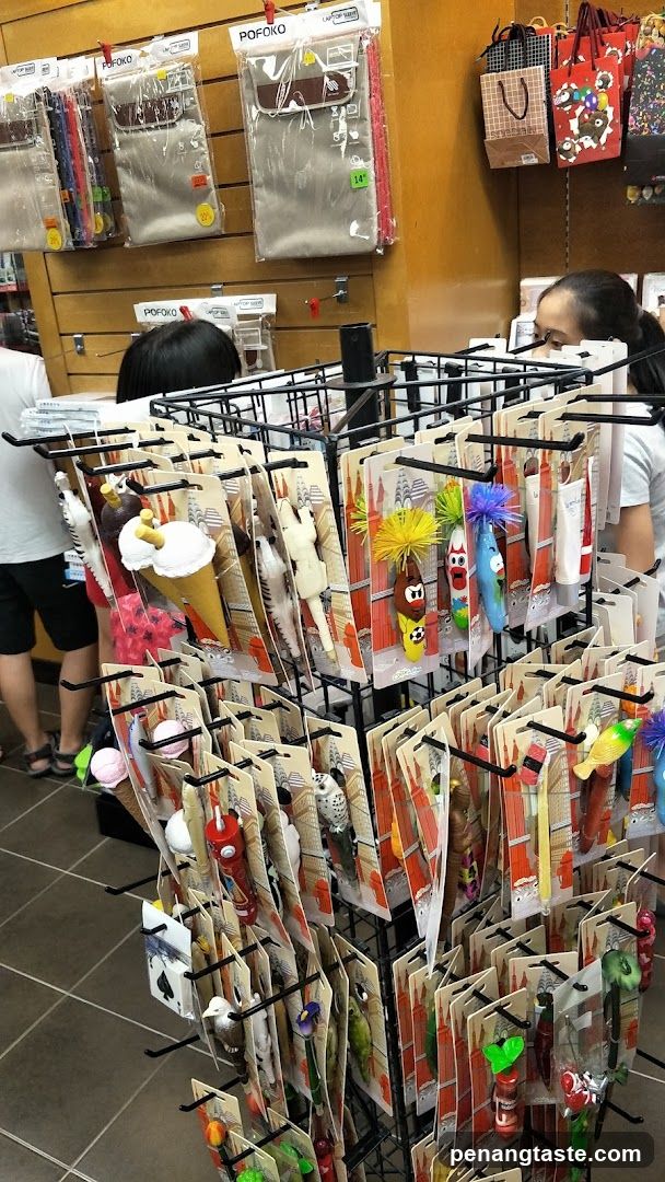 Store Interior with Merchandise Display