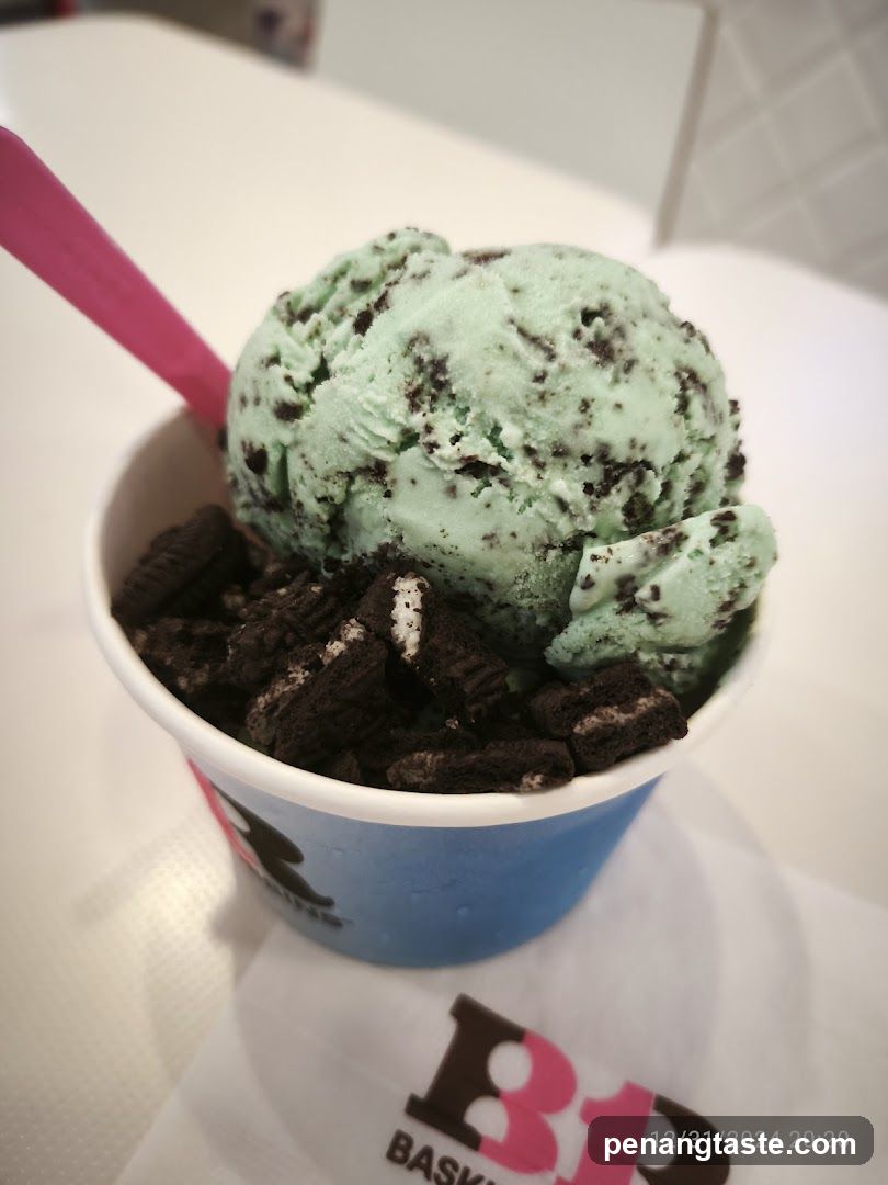 Ice Cream Cup with Oreo Flavors