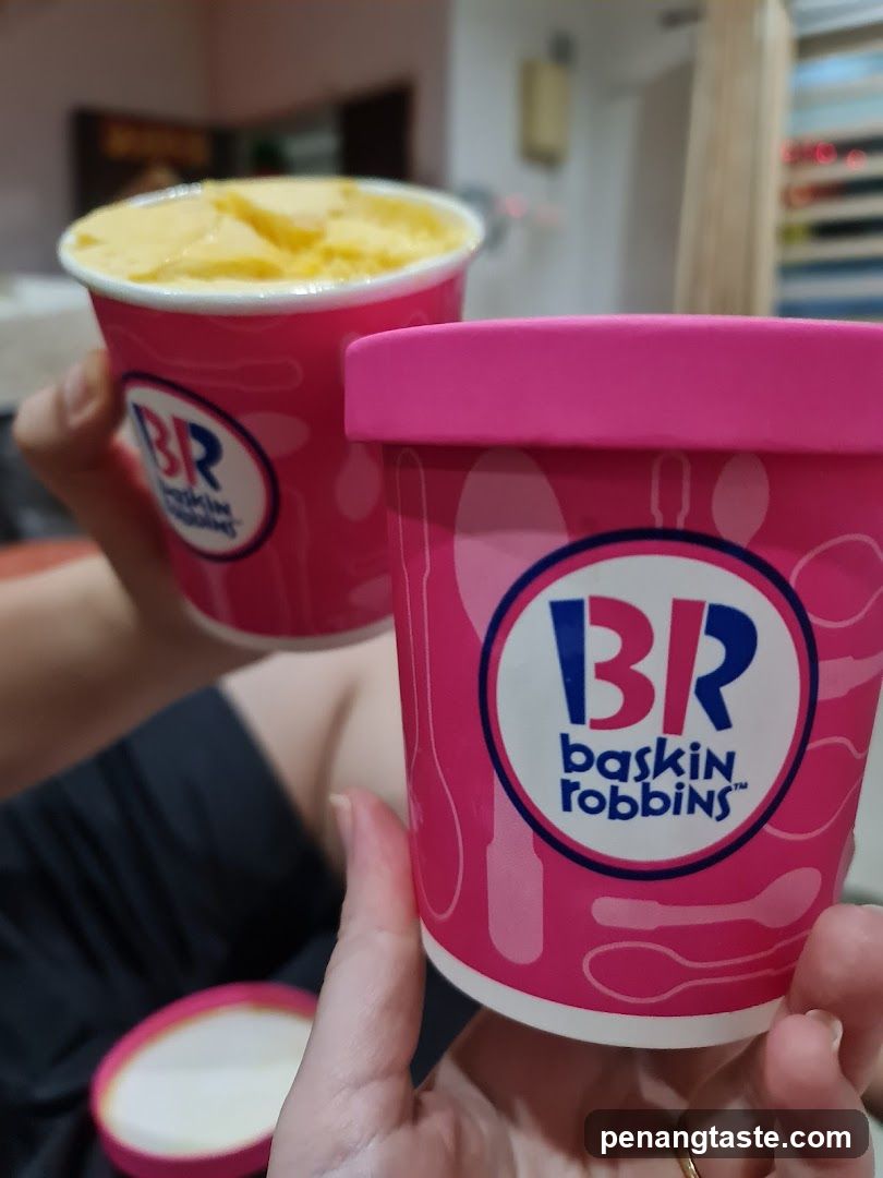 Baskin Robbins Ice Cream Cups