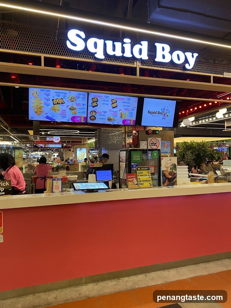 Squid Boy Food Stall