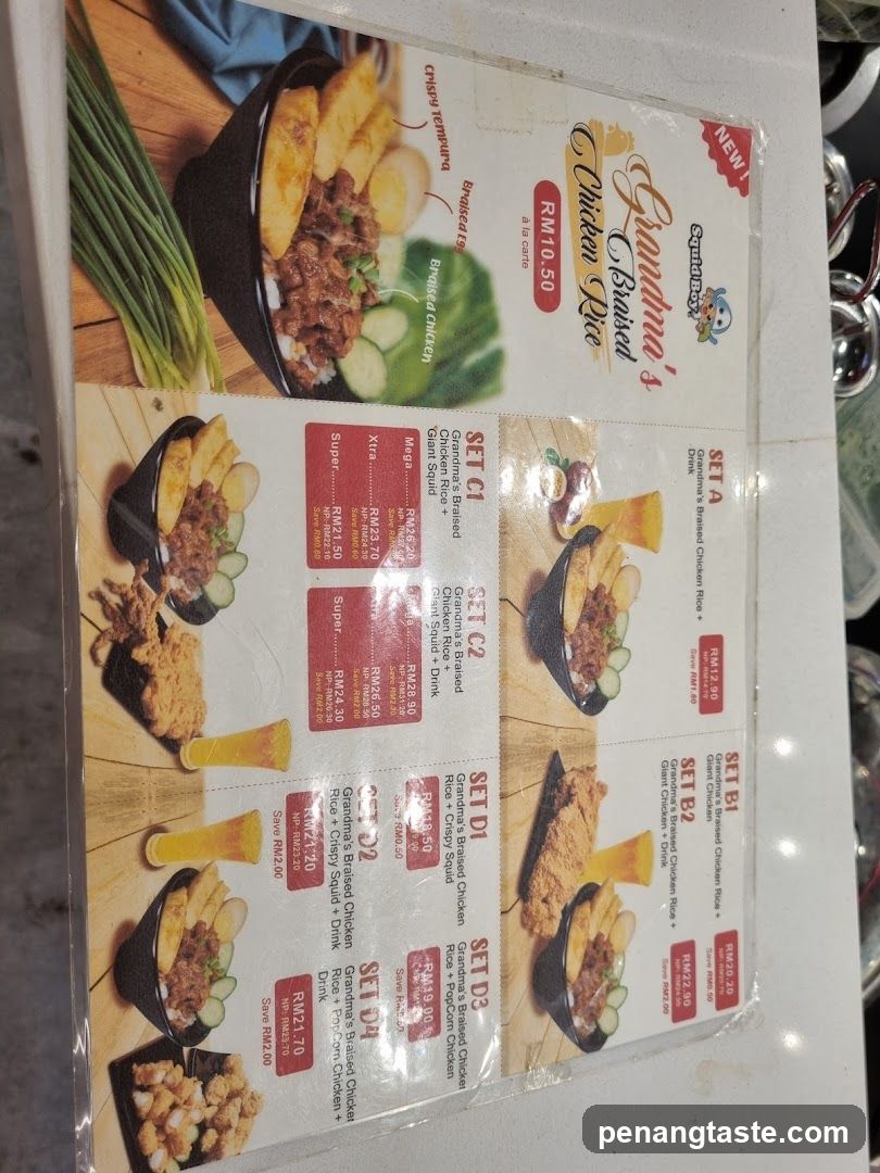 Gundu B's Menu