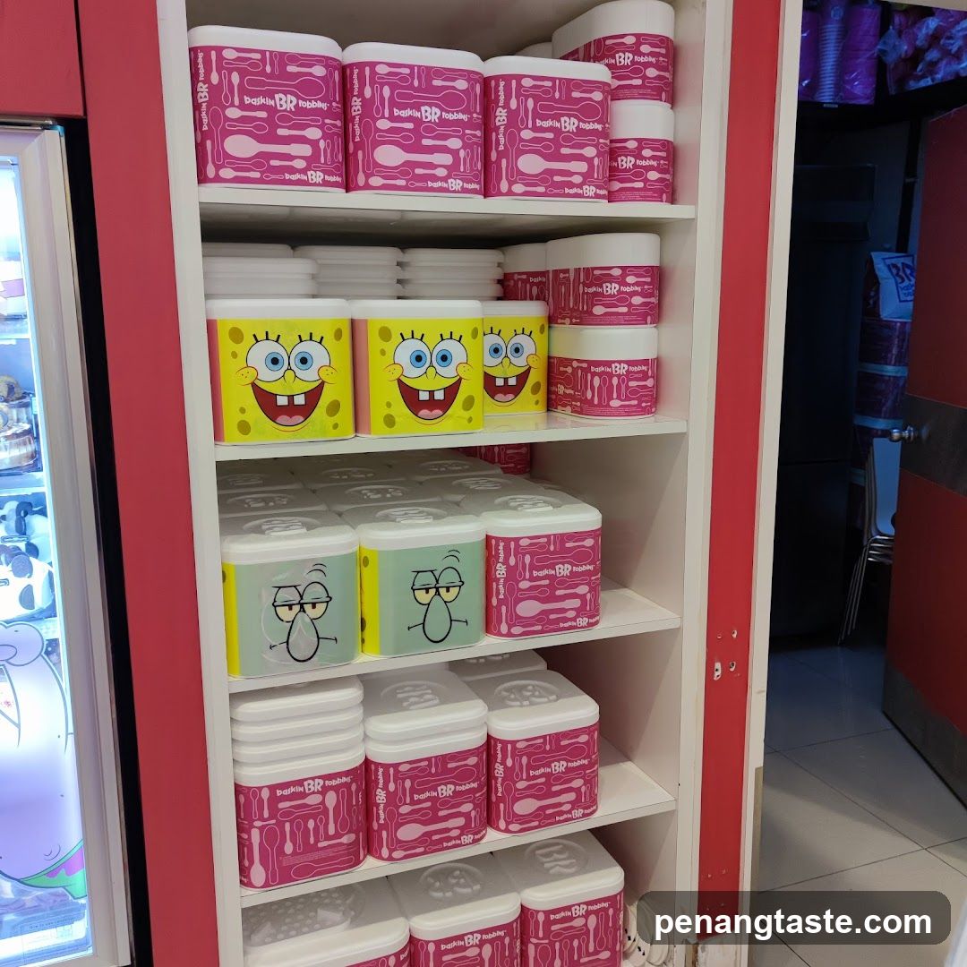 Baskin-Robbins Product Display
