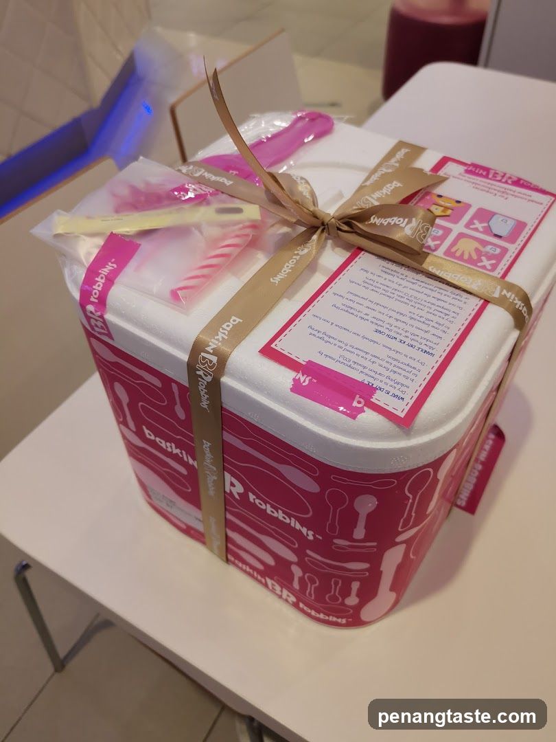 Baskin-Robbins Product Box