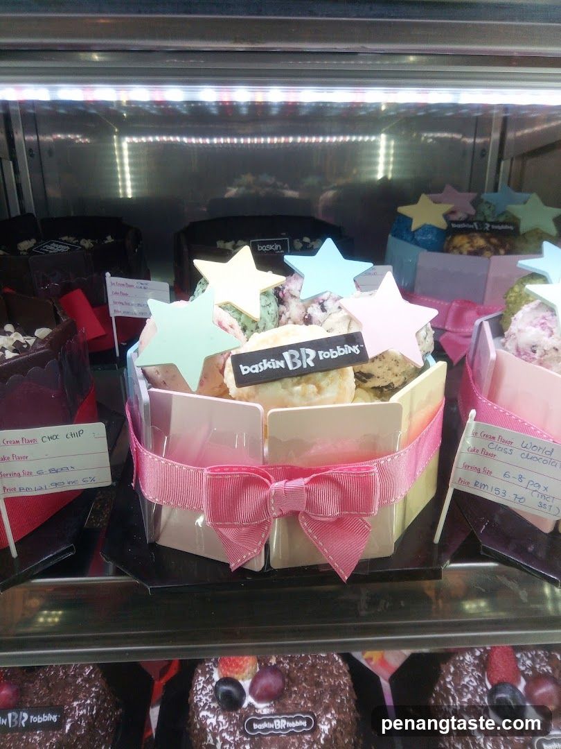 Baskin-Robbins Ice Cream Display