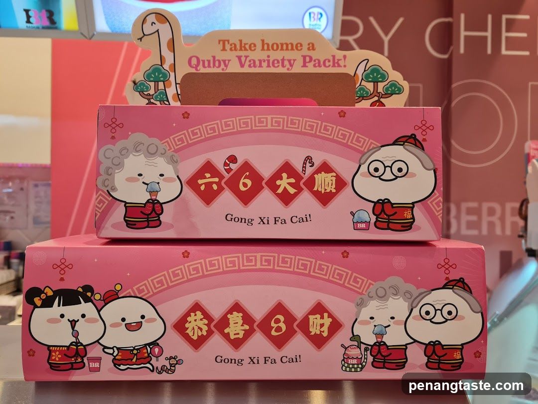 Baskin-Robbins Quby Variety Pack Display