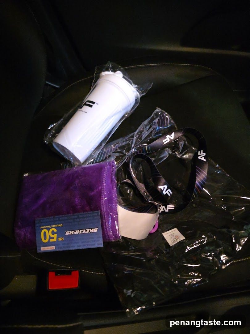 Branded Merchandise in Car Seat