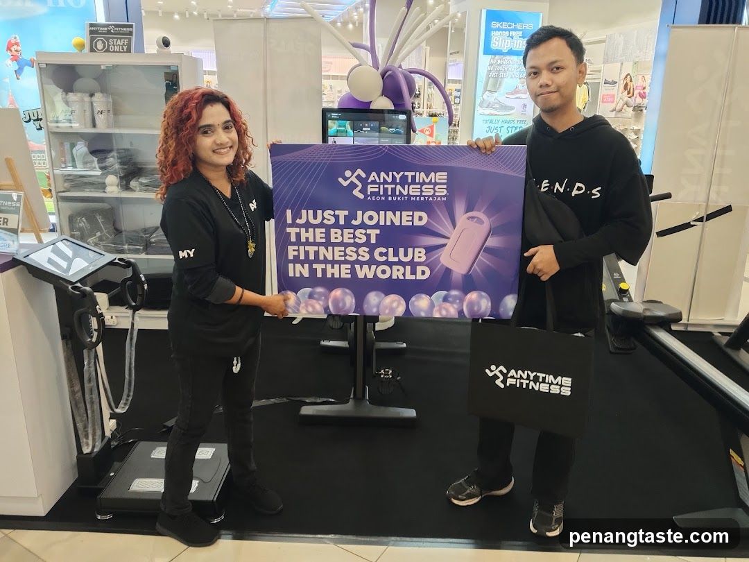 Anytime Fitness Promotion Booth