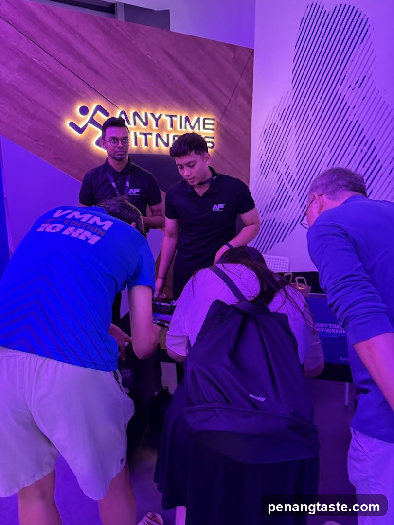 Anytime Fitness Event Interior