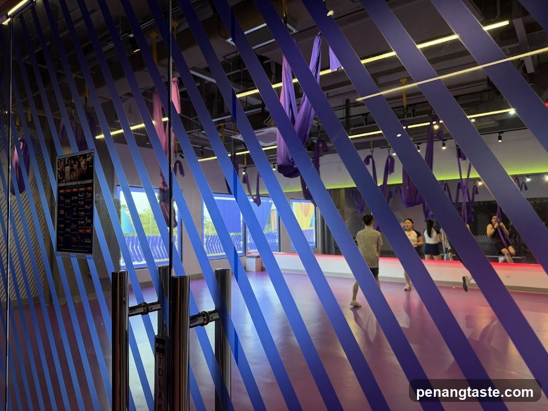 Interior View of Fitness Studio