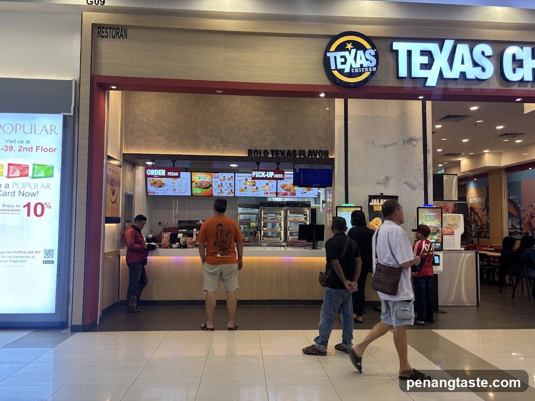 Texas Chicken Restaurant Interior