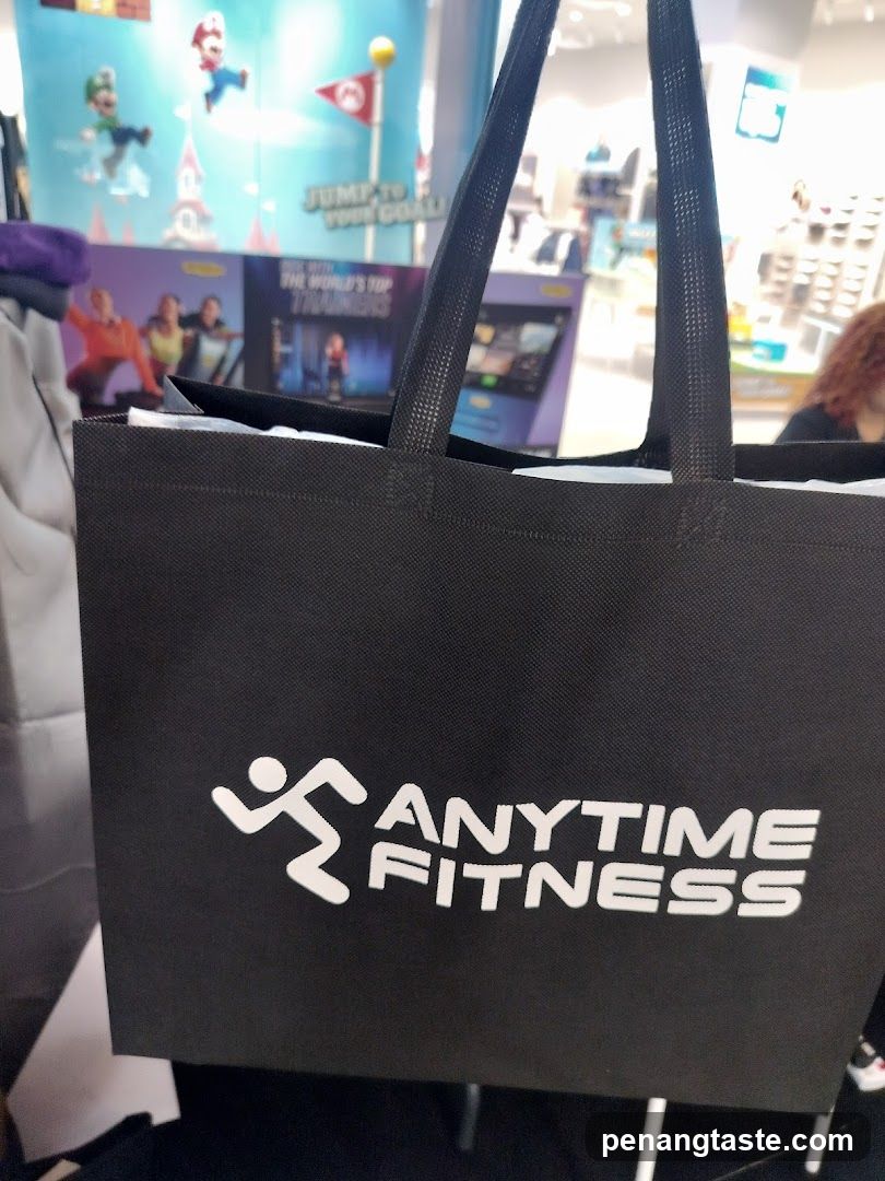 Anytime Fitness Bag in Store