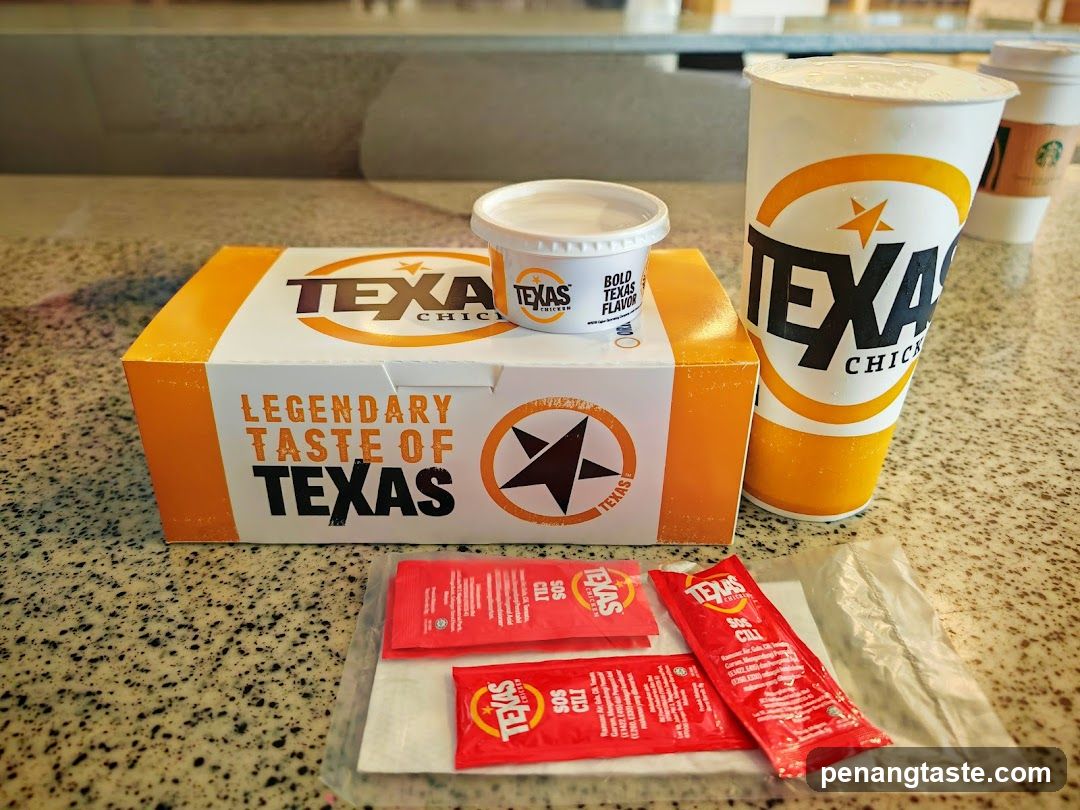 Texas Chicken Meal Set