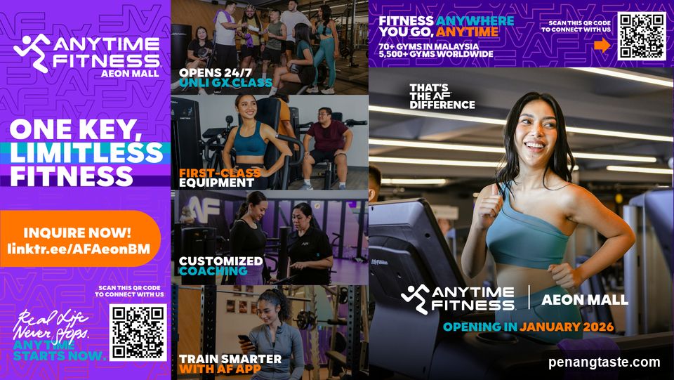 Anytime Fitness Aeon Mall Advert