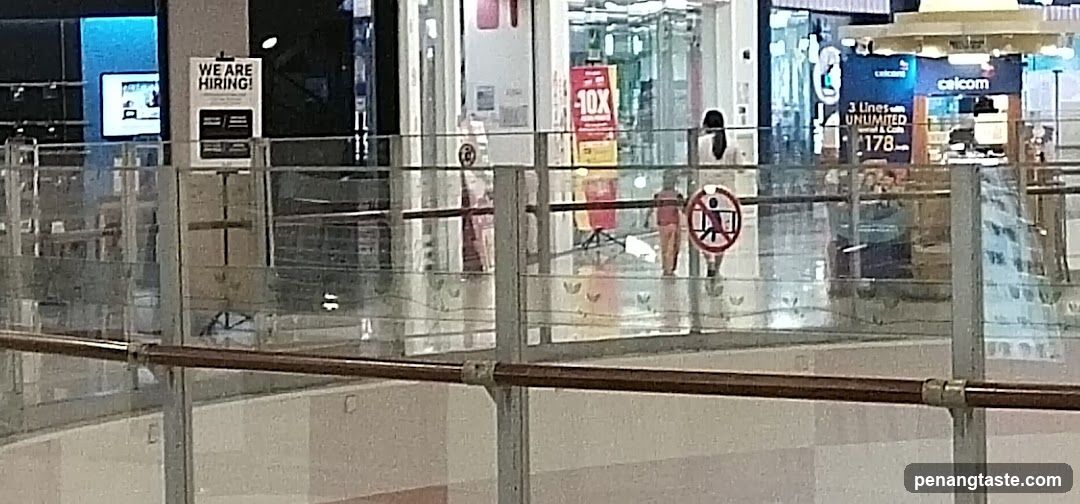Shopping Mall Interior View