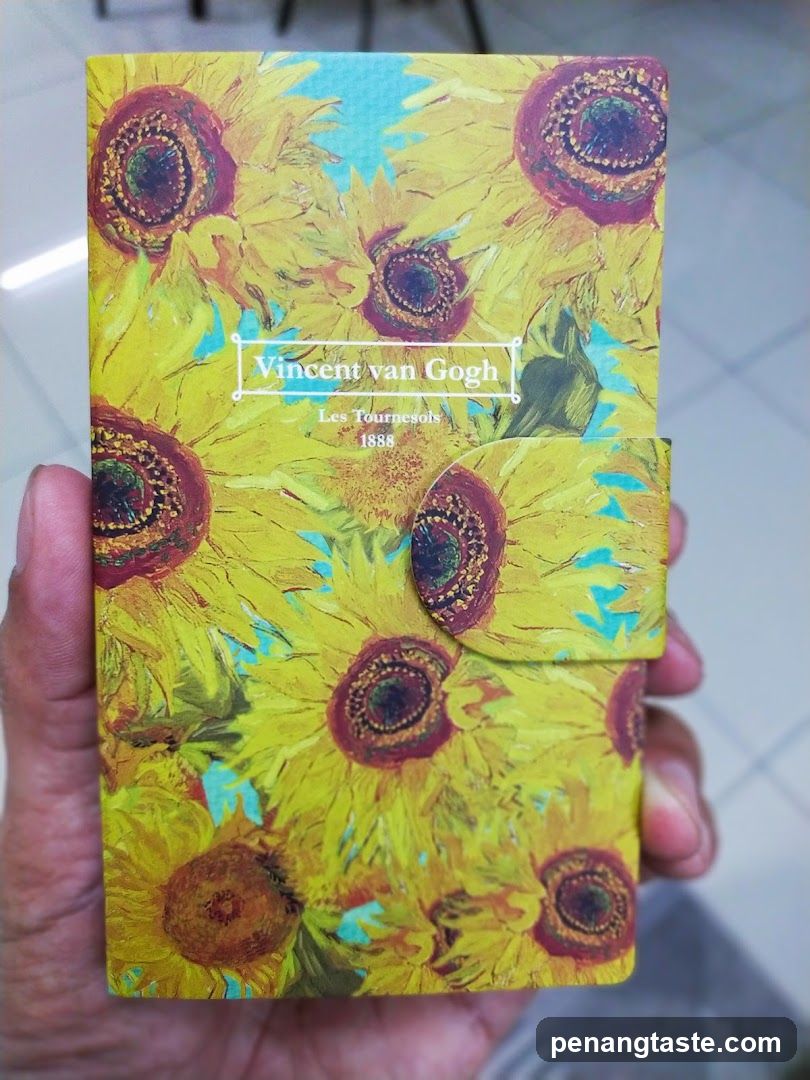 Vincent van Gogh Sunflower Notebook