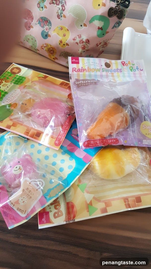 Squishy Toys on Table