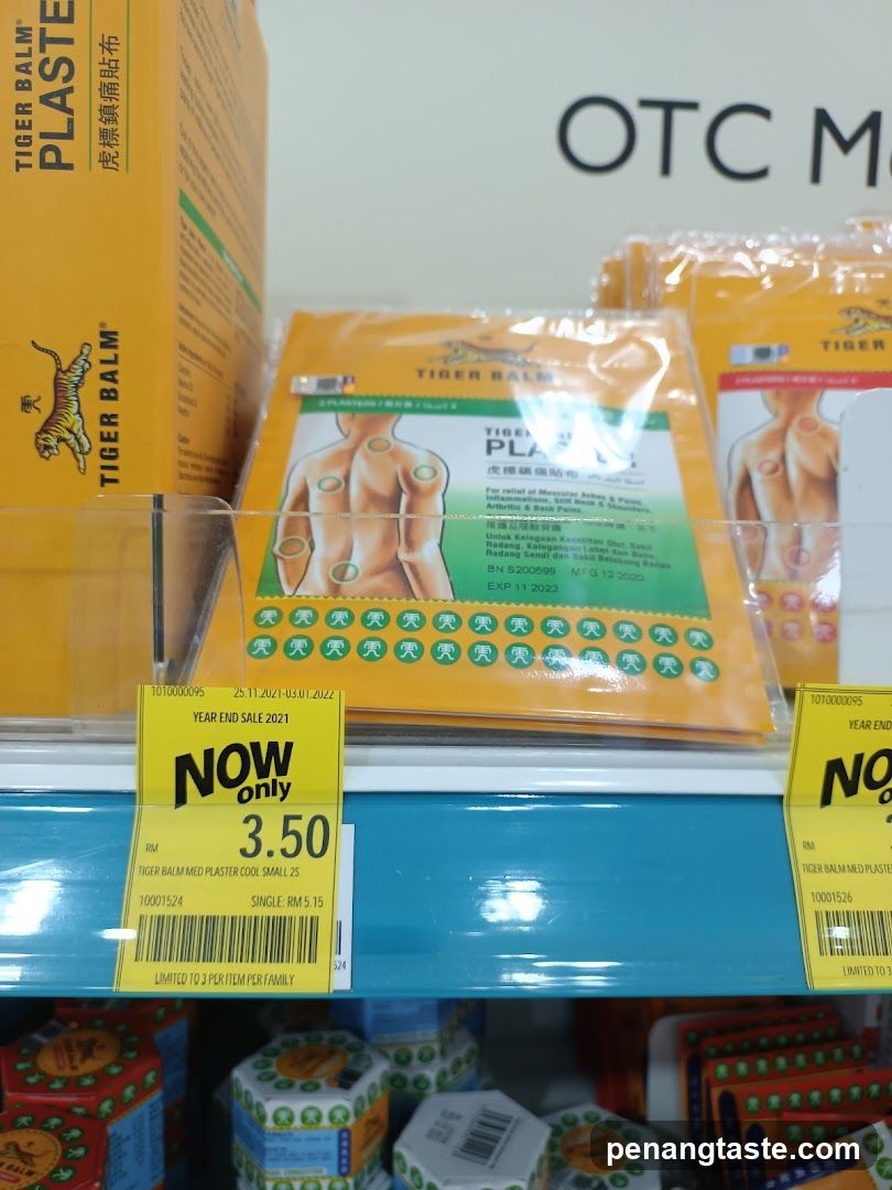 Tiger Balm Plasters