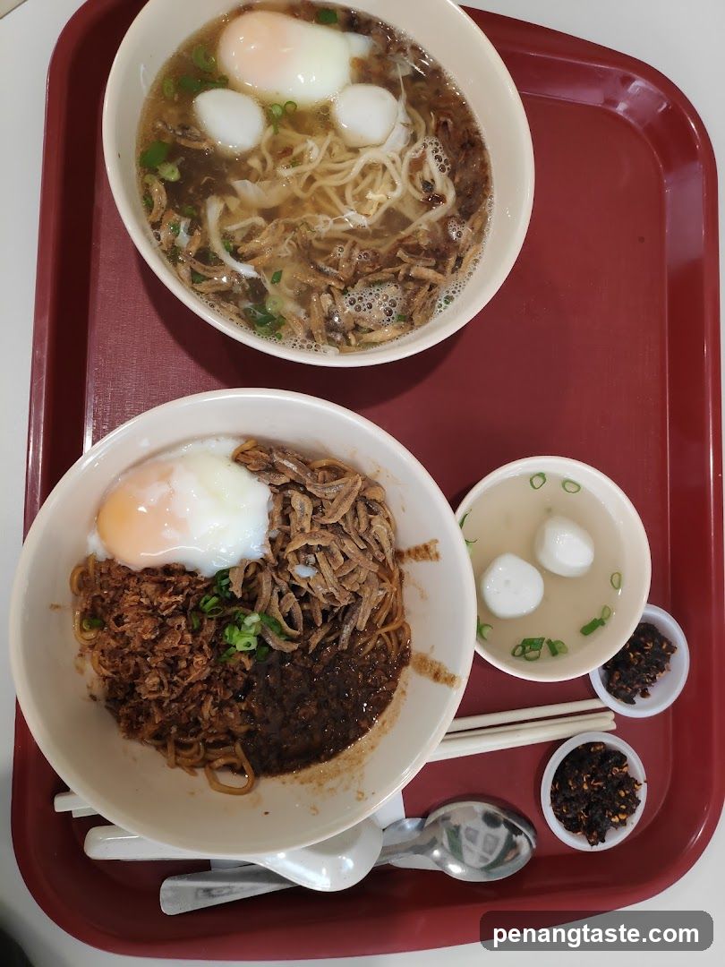 Food served on tray