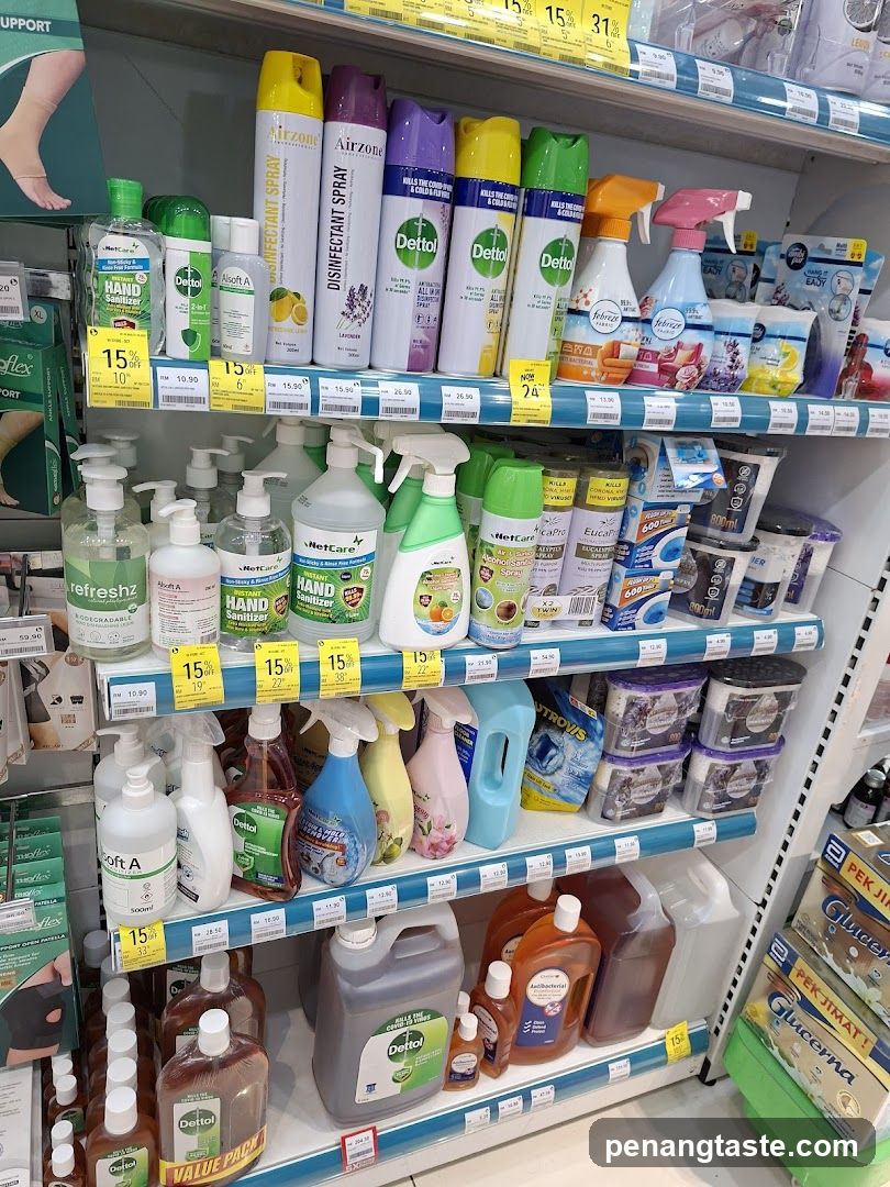 Cleaning and Sanitizing Products