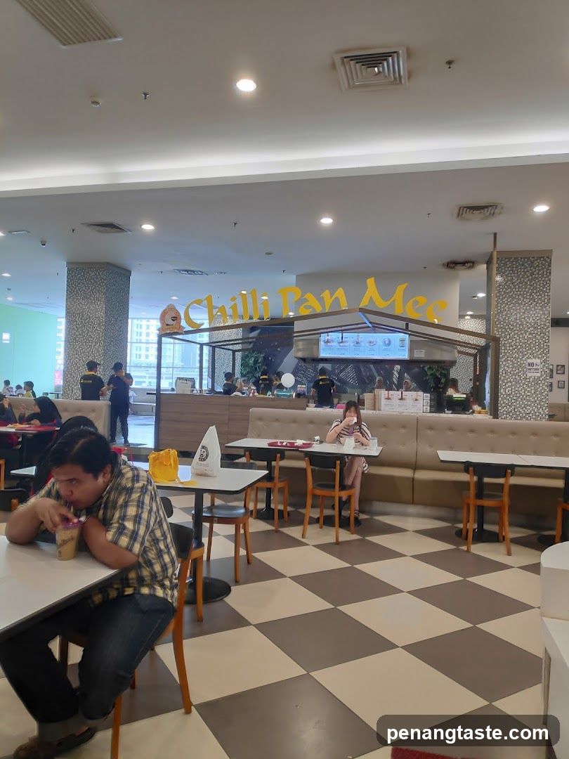 Food court interior