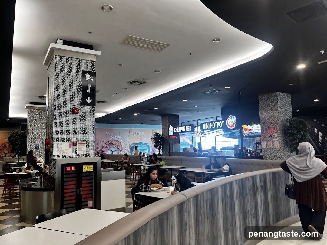 Food court interior