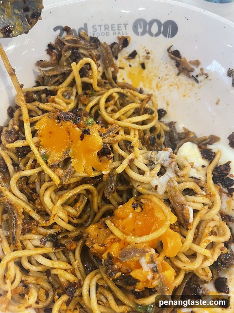 Noodles dish at 2nd Street Food Hall