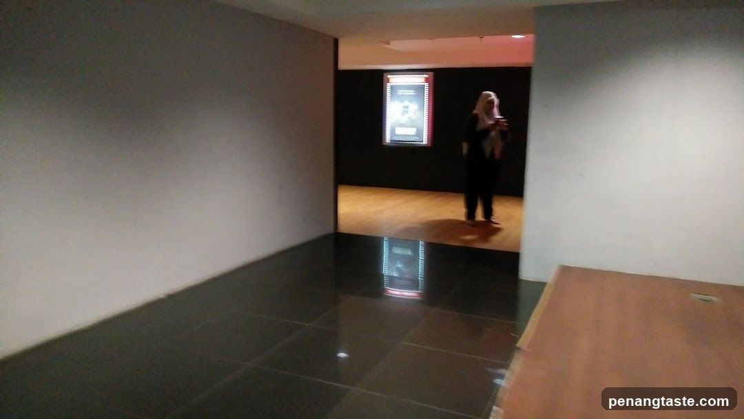 Interior hallway of a venue