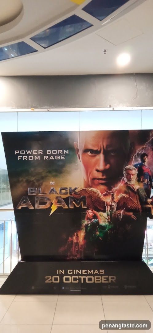 Black Adam Movie Poster Display