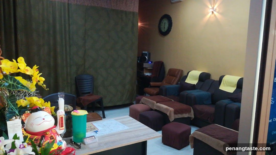 Interior of a relaxation or massage center