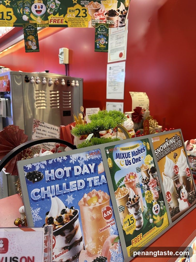Mixue Menu Boards