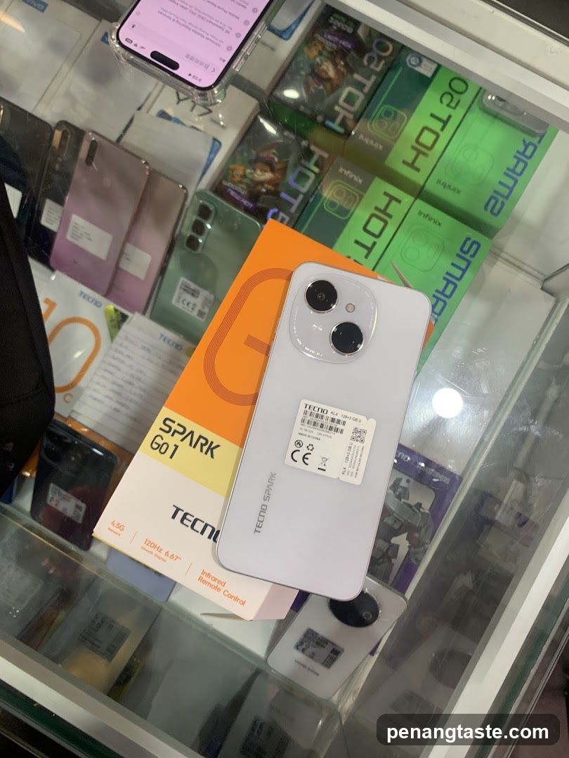 Phone Display in Store Case