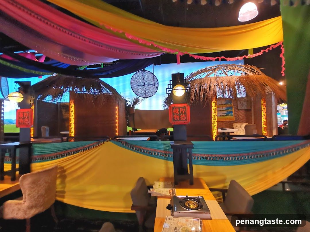 Restaurant Interior with Themed Decor