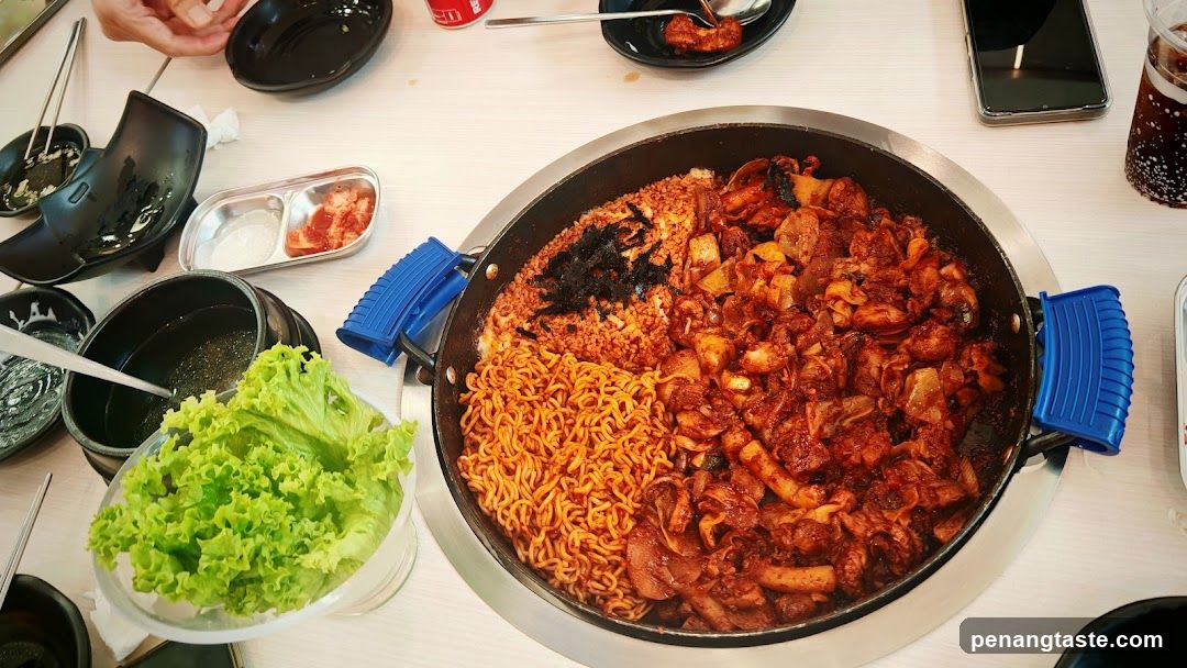 Food Table Scene