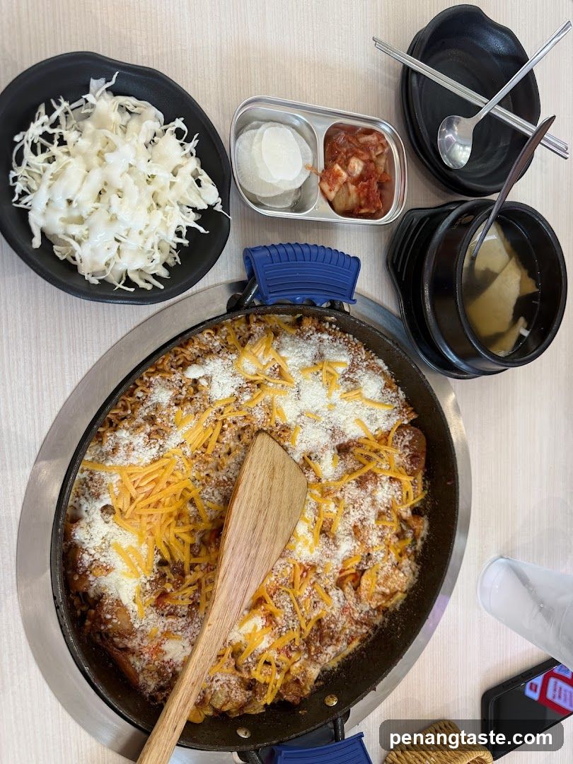 Tabletop Korean Meal