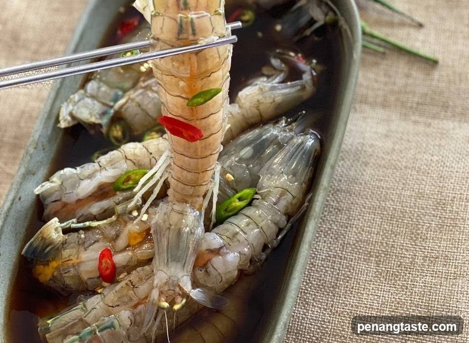 Marinated Mantis Shrimp