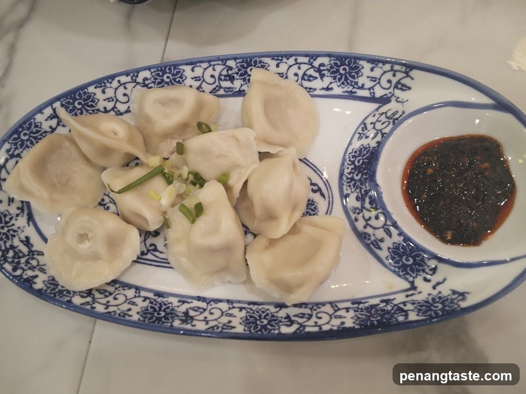 Dumplings with Sauce