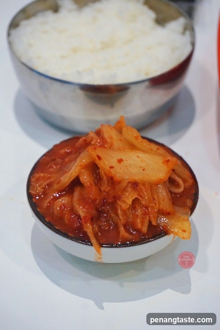 Kimchi and Rice