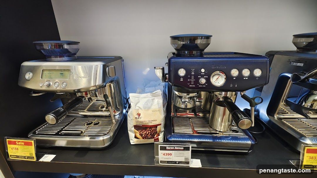 Coffee Machines on Display Shelf