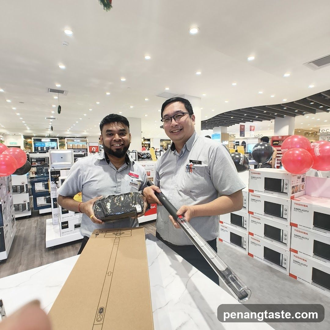 Store Interior with Staff and Products