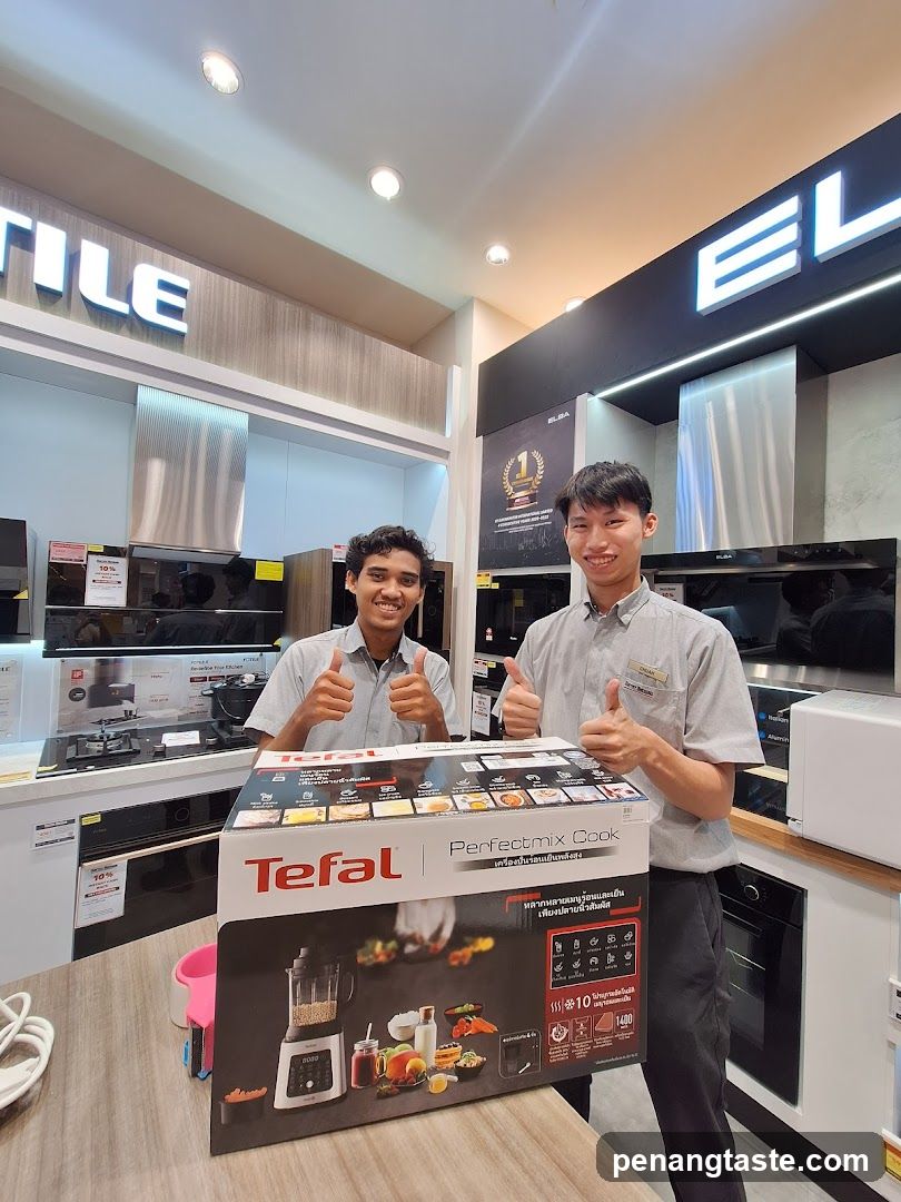 Store Interior with Staff and Product Display
