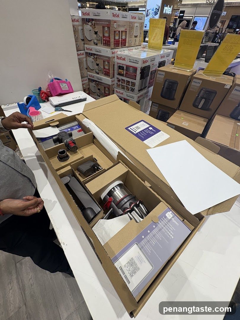 Store Interior with Product Display
