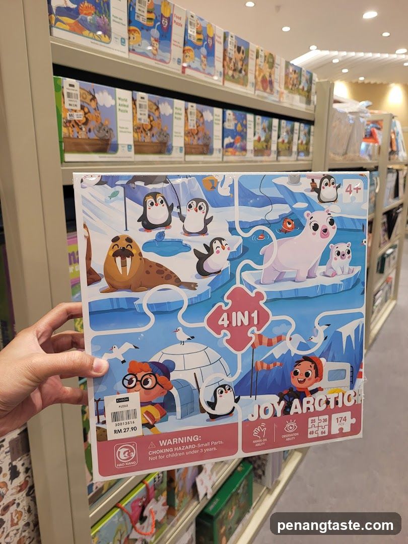 Puzzle Box in Retail Store