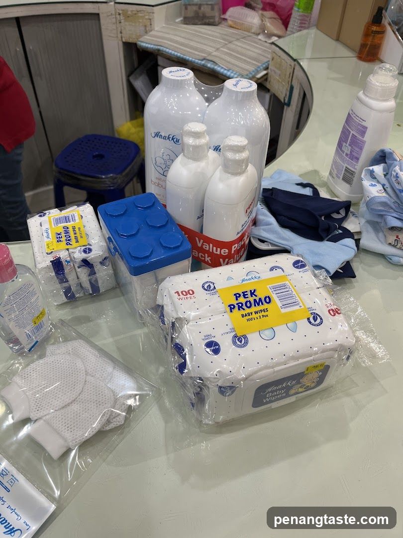 Baby Care Products Display