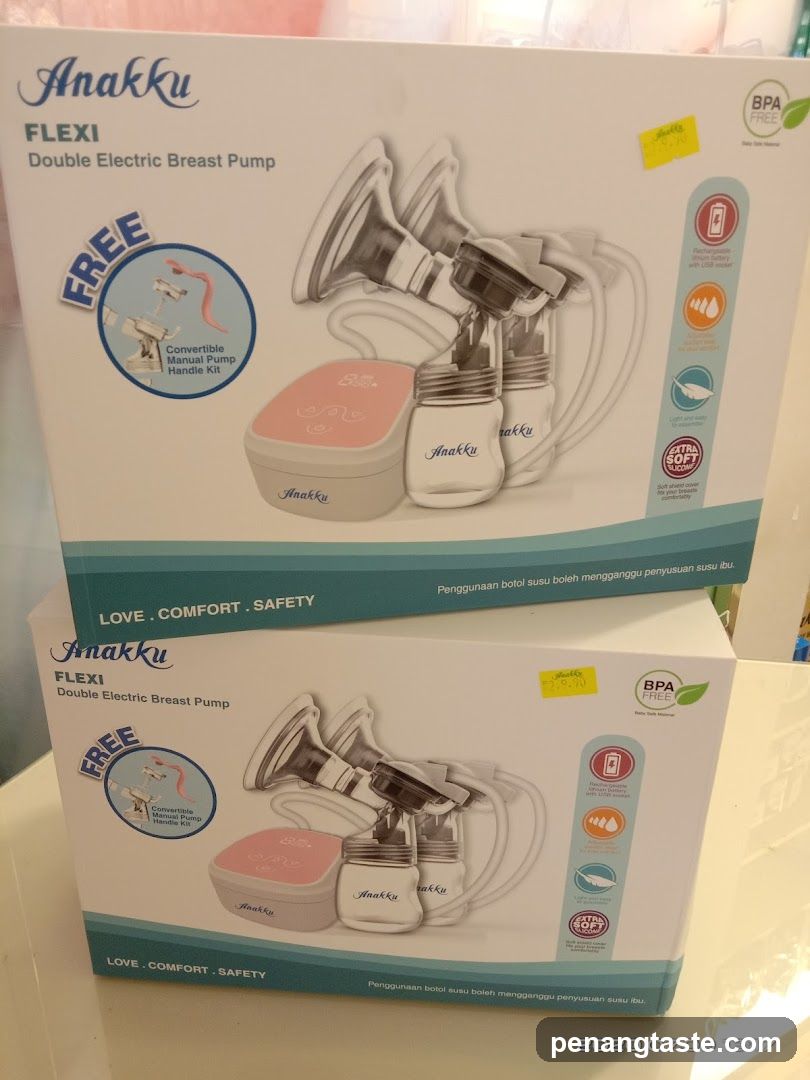 Anakku Flexi Double Electric Breast Pump Packaging