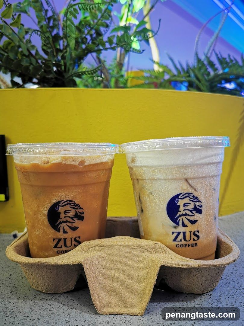 ZUS Coffee beverages
