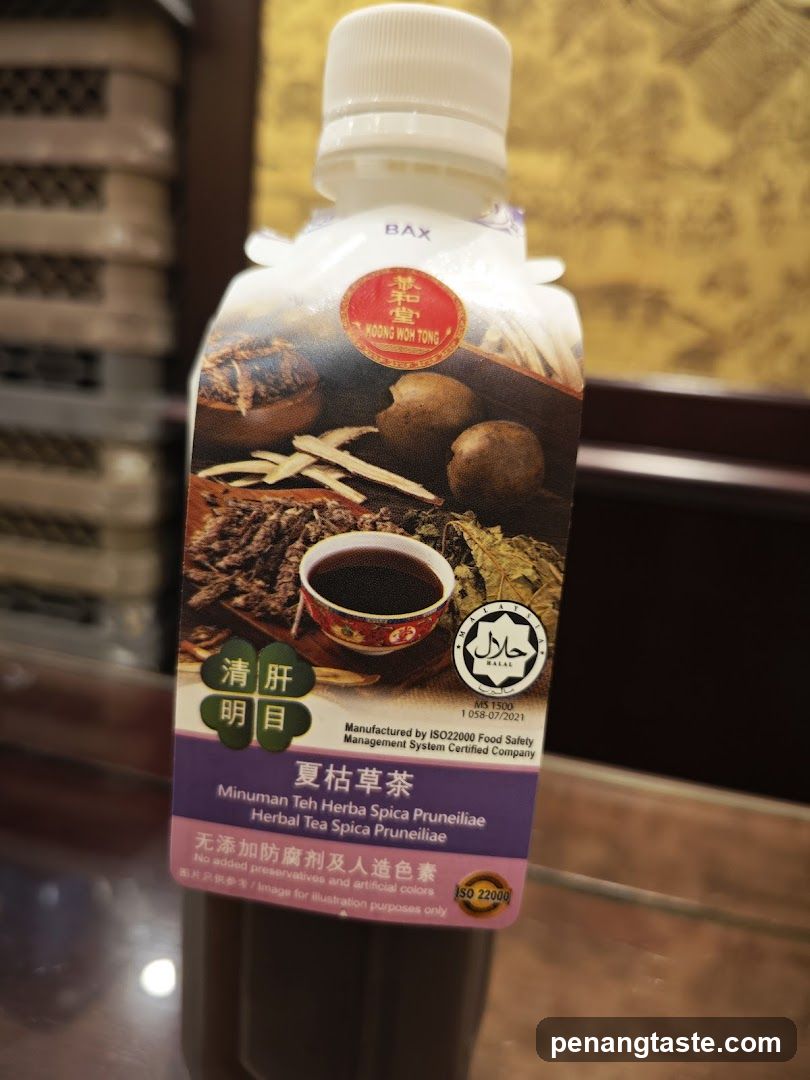 Herbal Tea Bottle